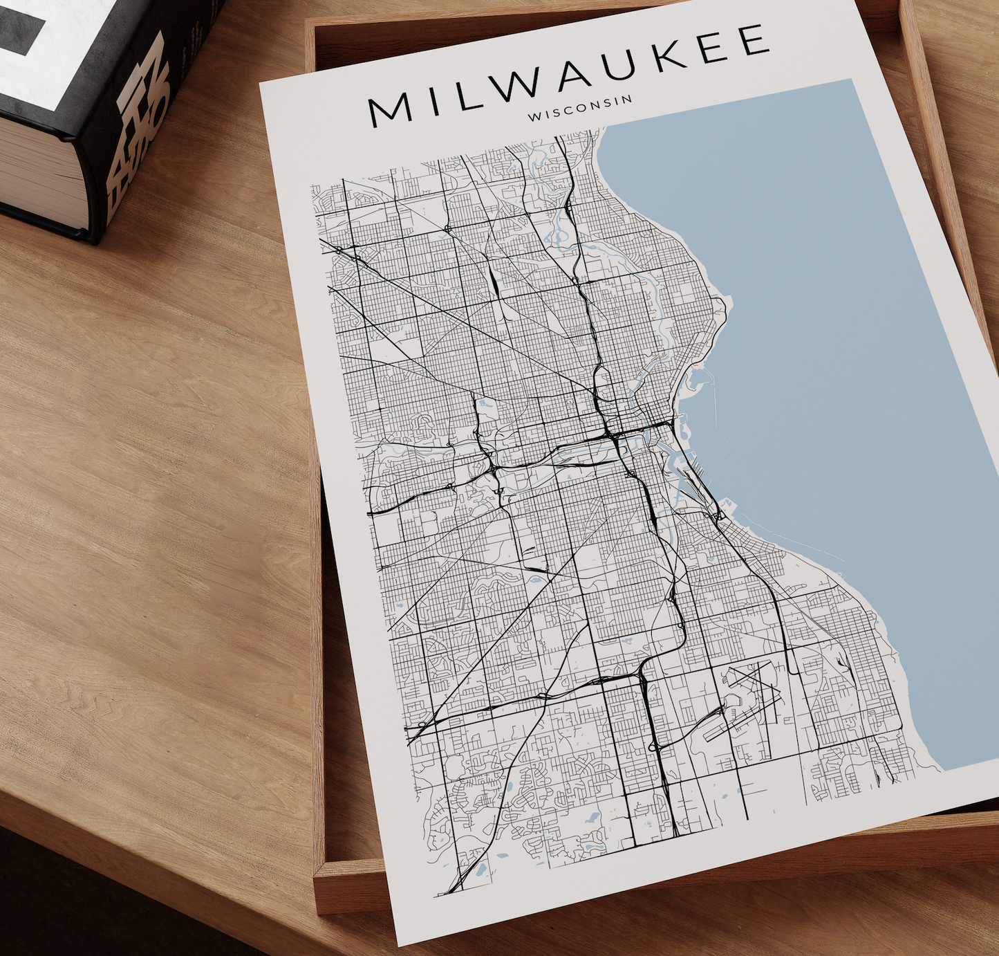 Milwaukee Map Print