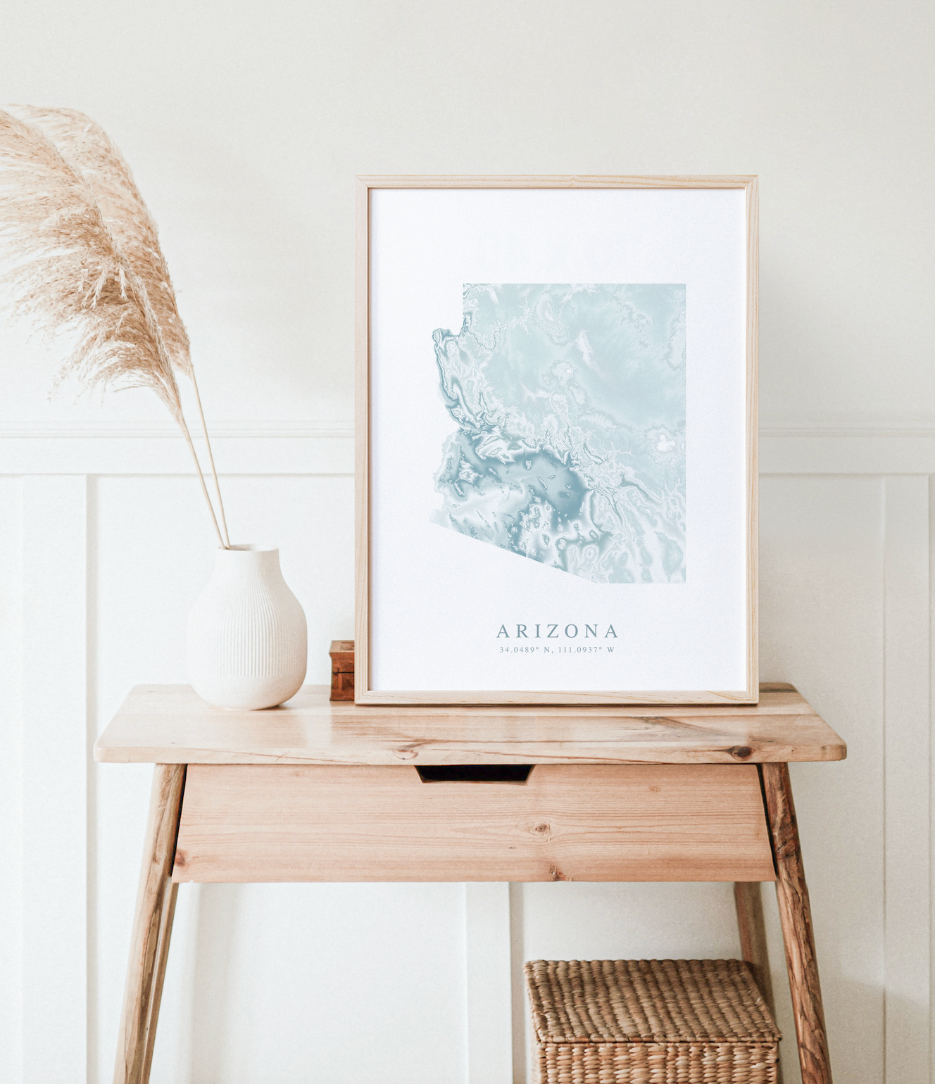 Arizona Map Print