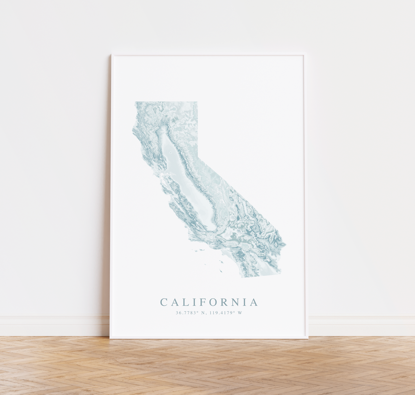 California Map Print
