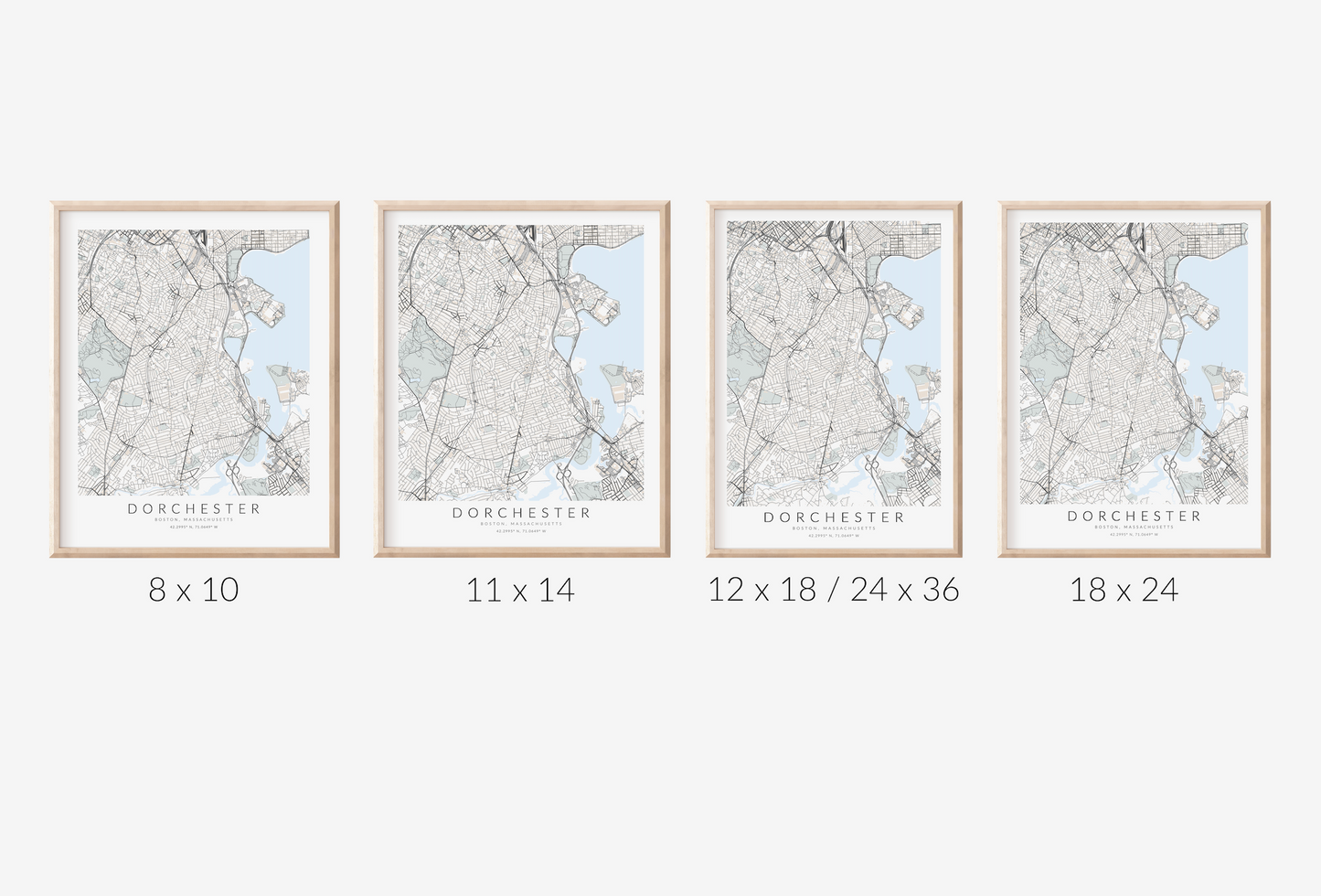 Dorchester Map Print