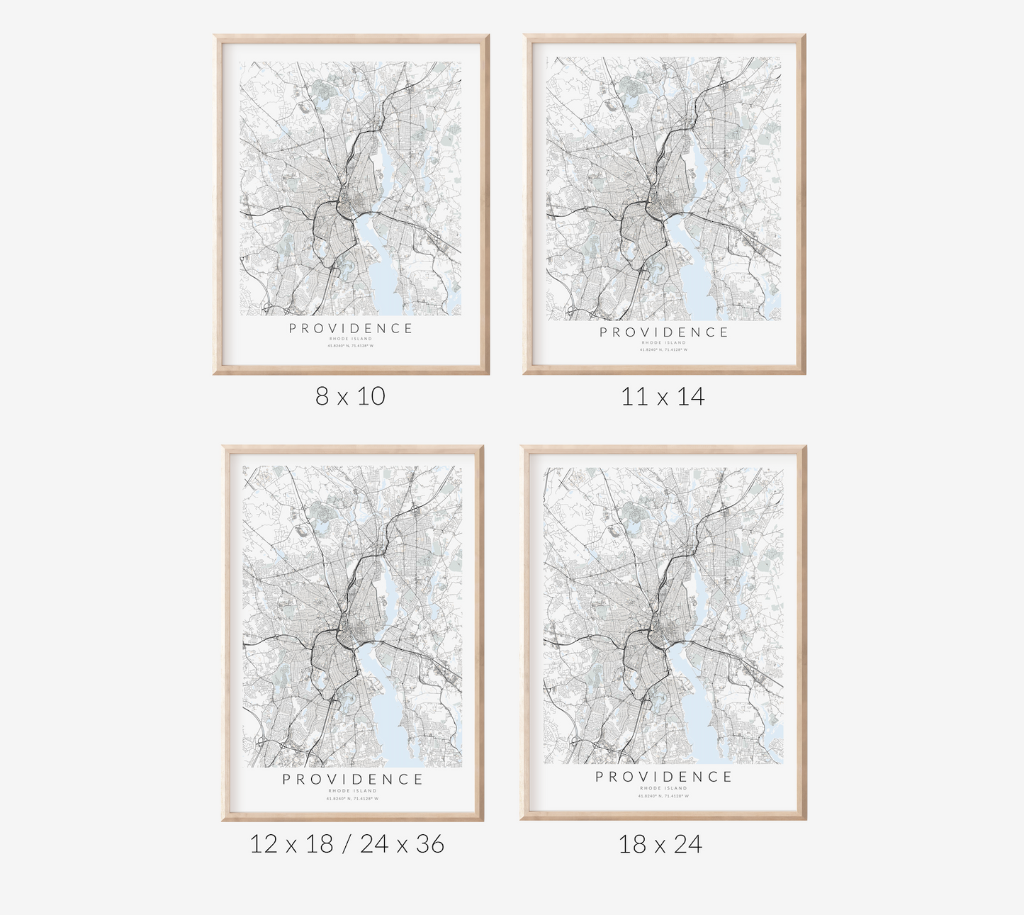 Providence Map Print