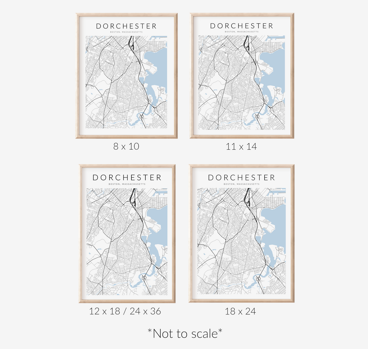 Dorchester Map Print