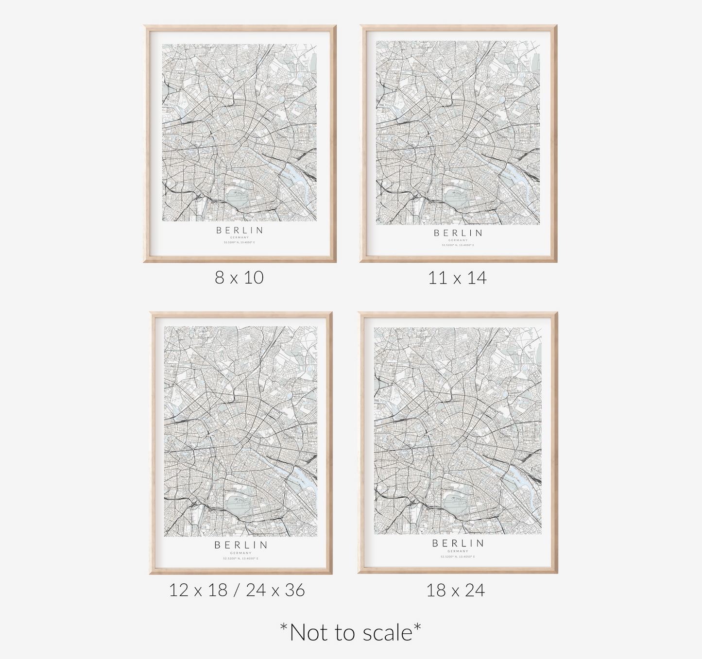 Berlin Map Print