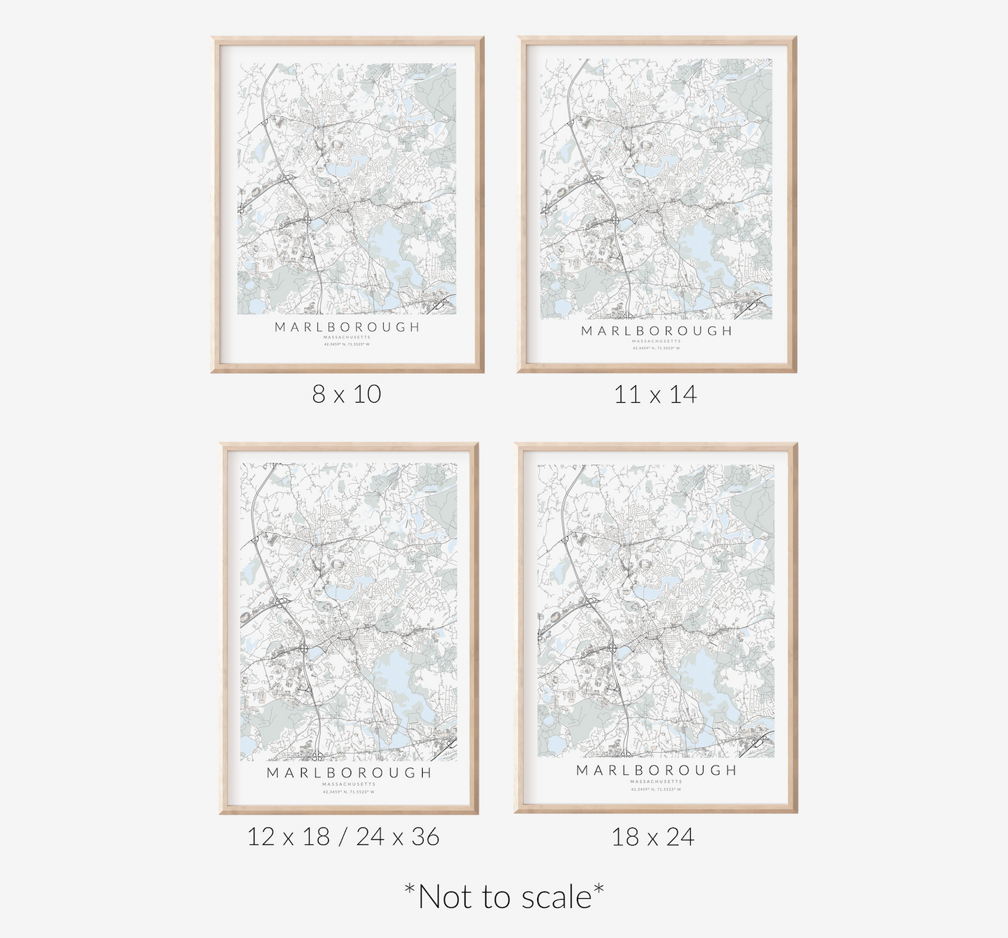 Marlborough Map Print