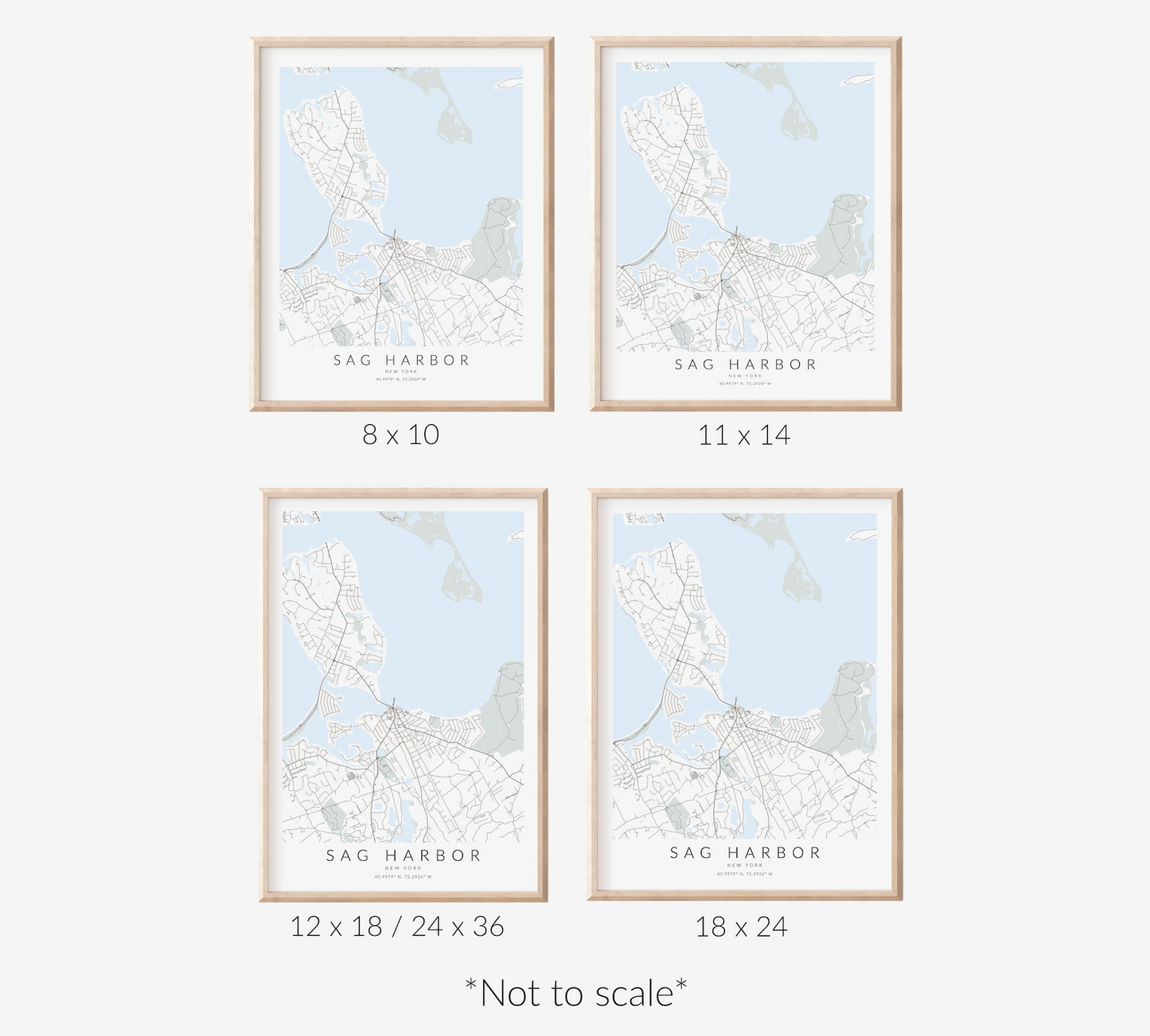 Sag Harbor Map Print