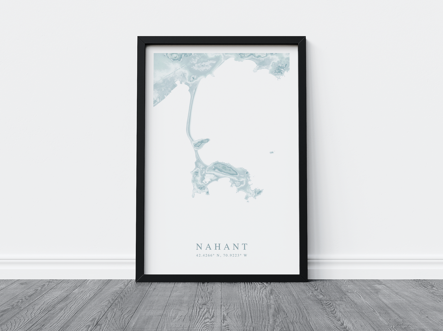 Nahant Map Print