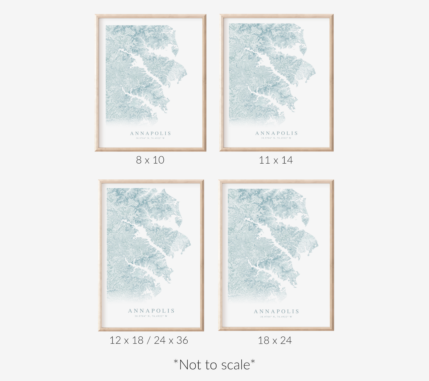 Annapolis Map Print