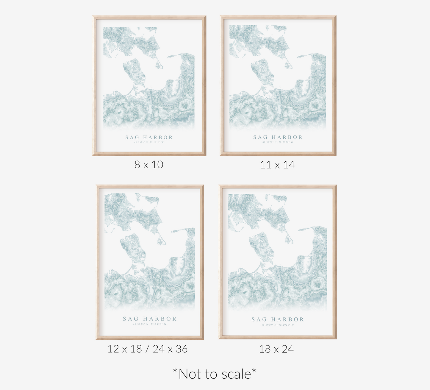 Sag Harbor Map Print