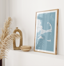 Cape Cod Topographic Map Print – VirtualMap