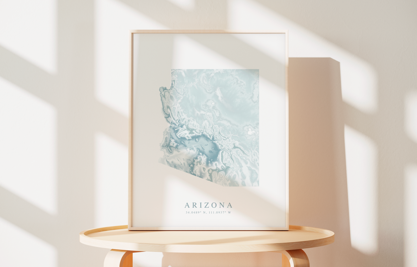 Arizona Map Print