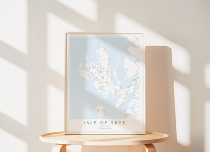 Isle of Skye Map Print