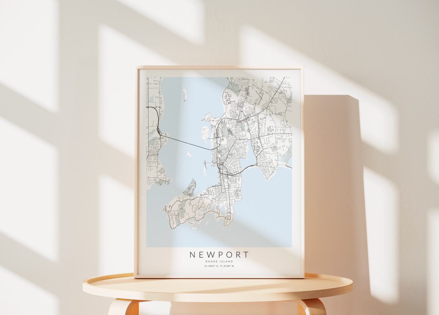 Newport Map Print