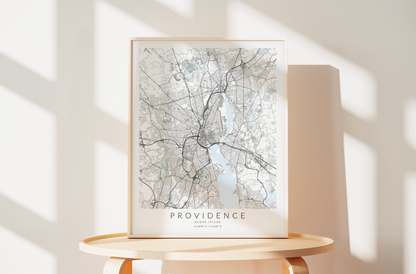 Providence Map Print