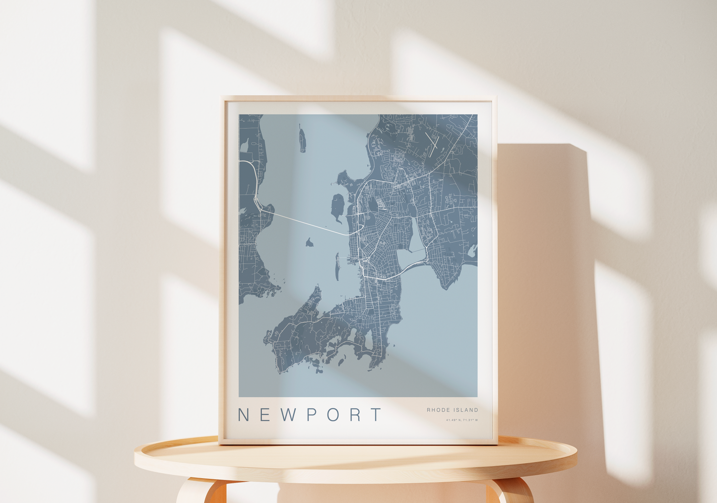 Newport Map Print
