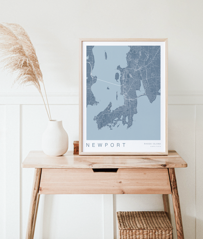 Newport Map Print