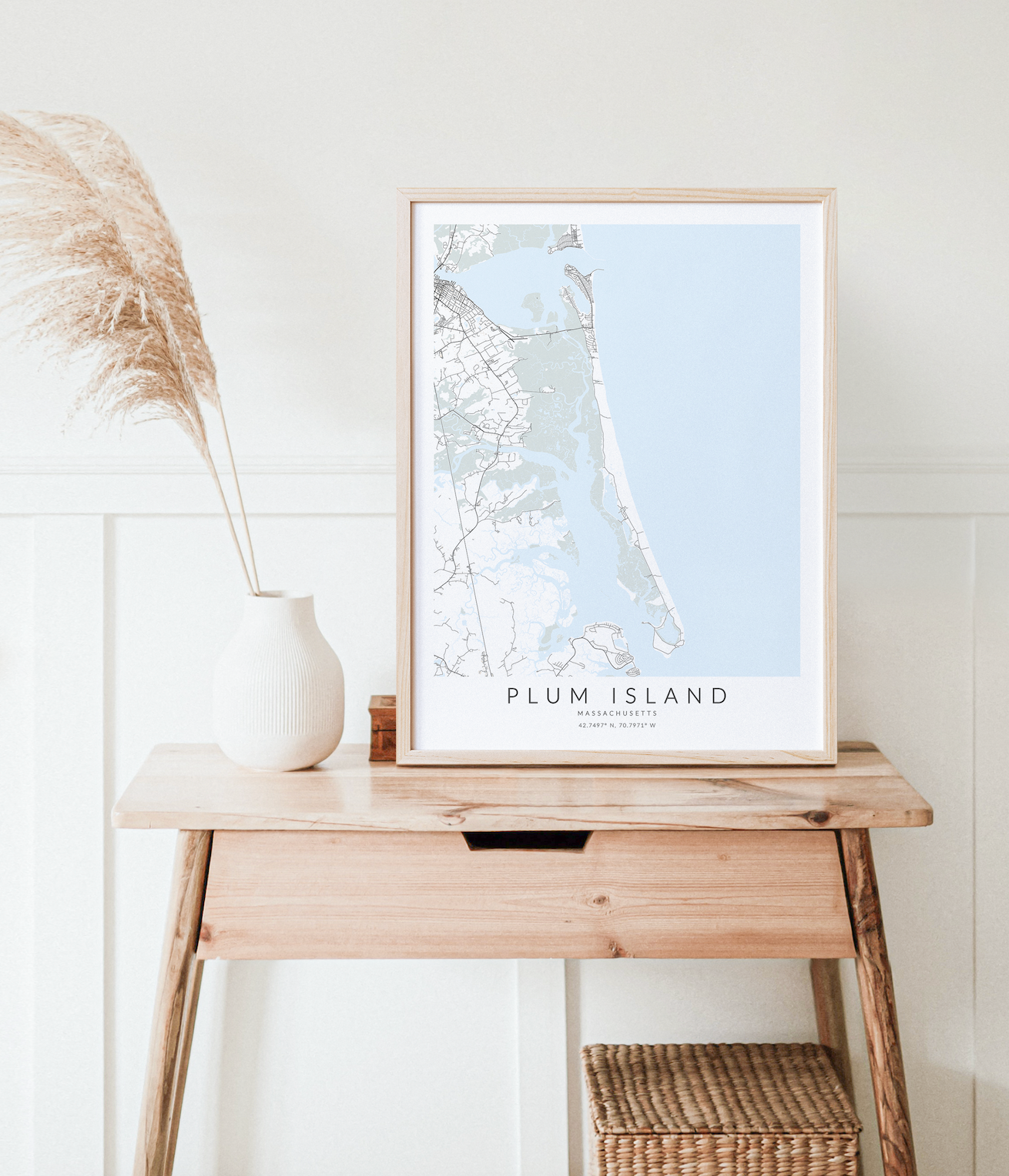 Plum Island Massachusetts Map Print