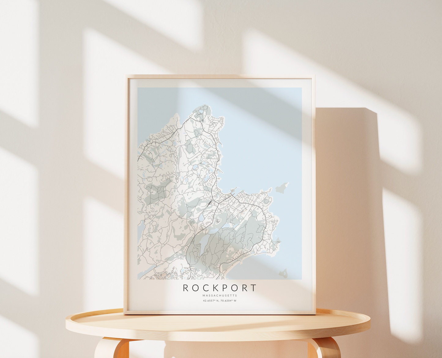 Rockport Massachusetts Map Print