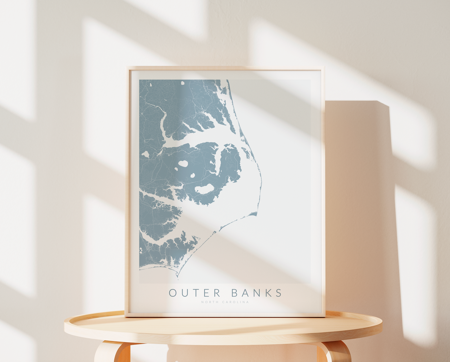 Outer Banks Map Print