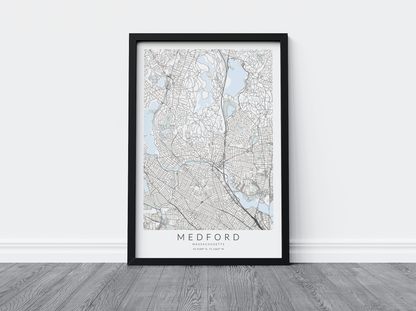 Medford Map Print