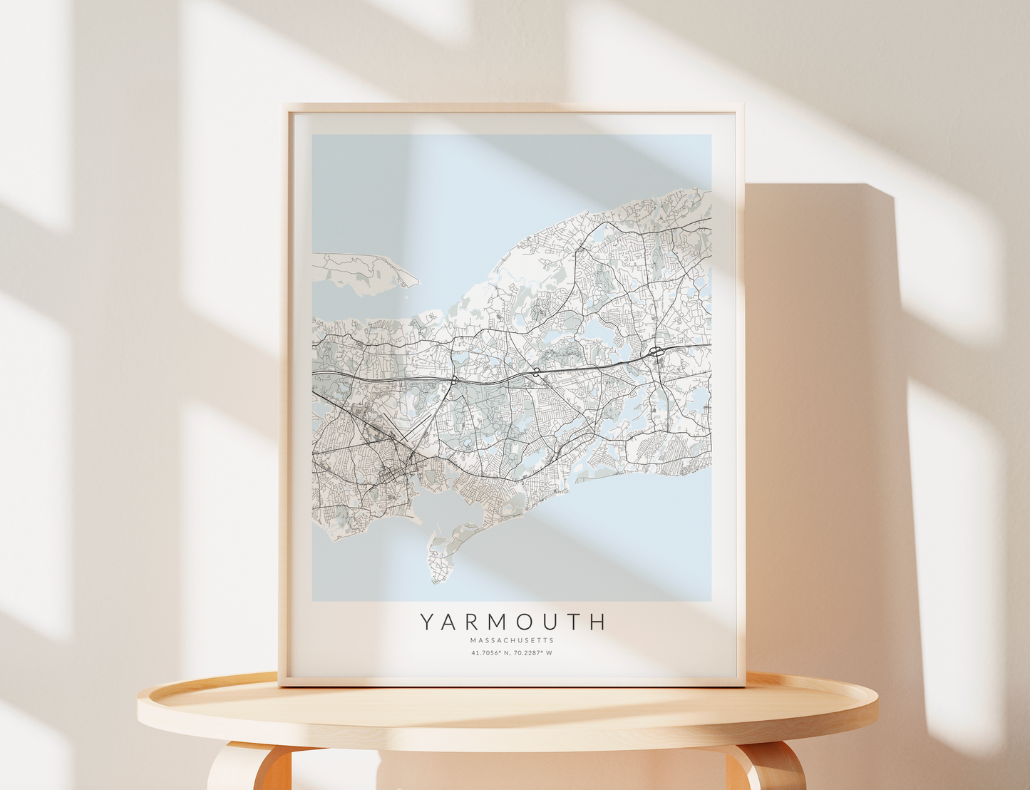 Yarmouth Map Print