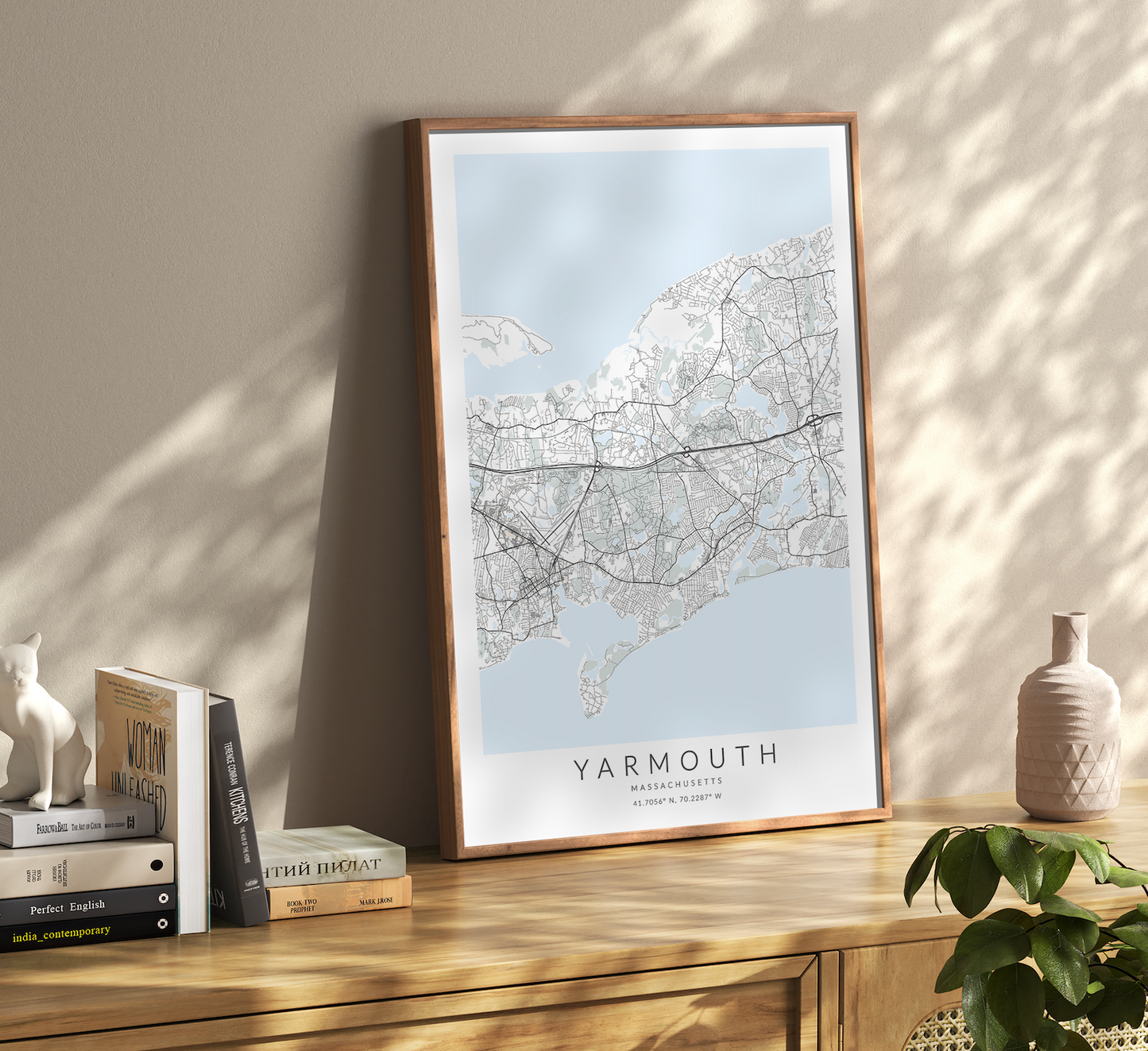 Yarmouth Map Print