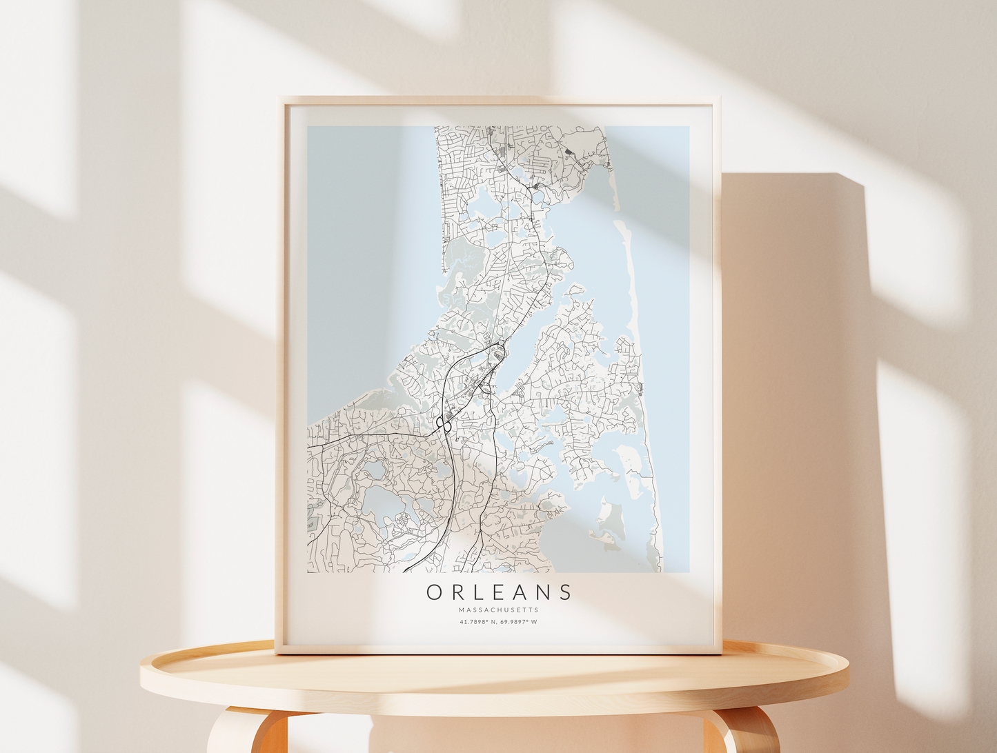 Orleans Map Print