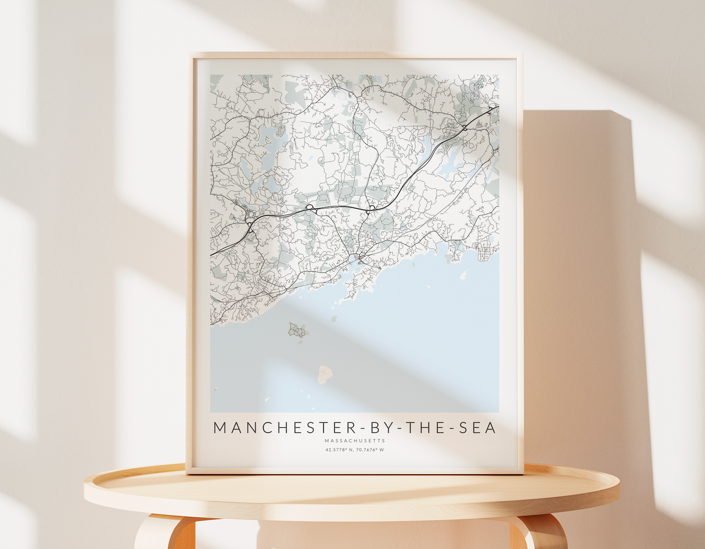 Manchester-by-the-Sea Map Print