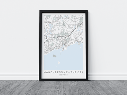 Manchester-by-the-Sea Map Print