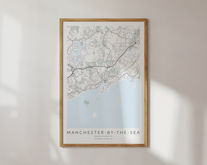 Manchester-by-the-Sea Map Print