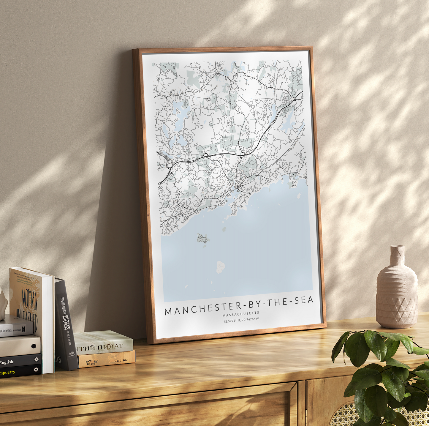 Manchester-by-the-Sea Map Print