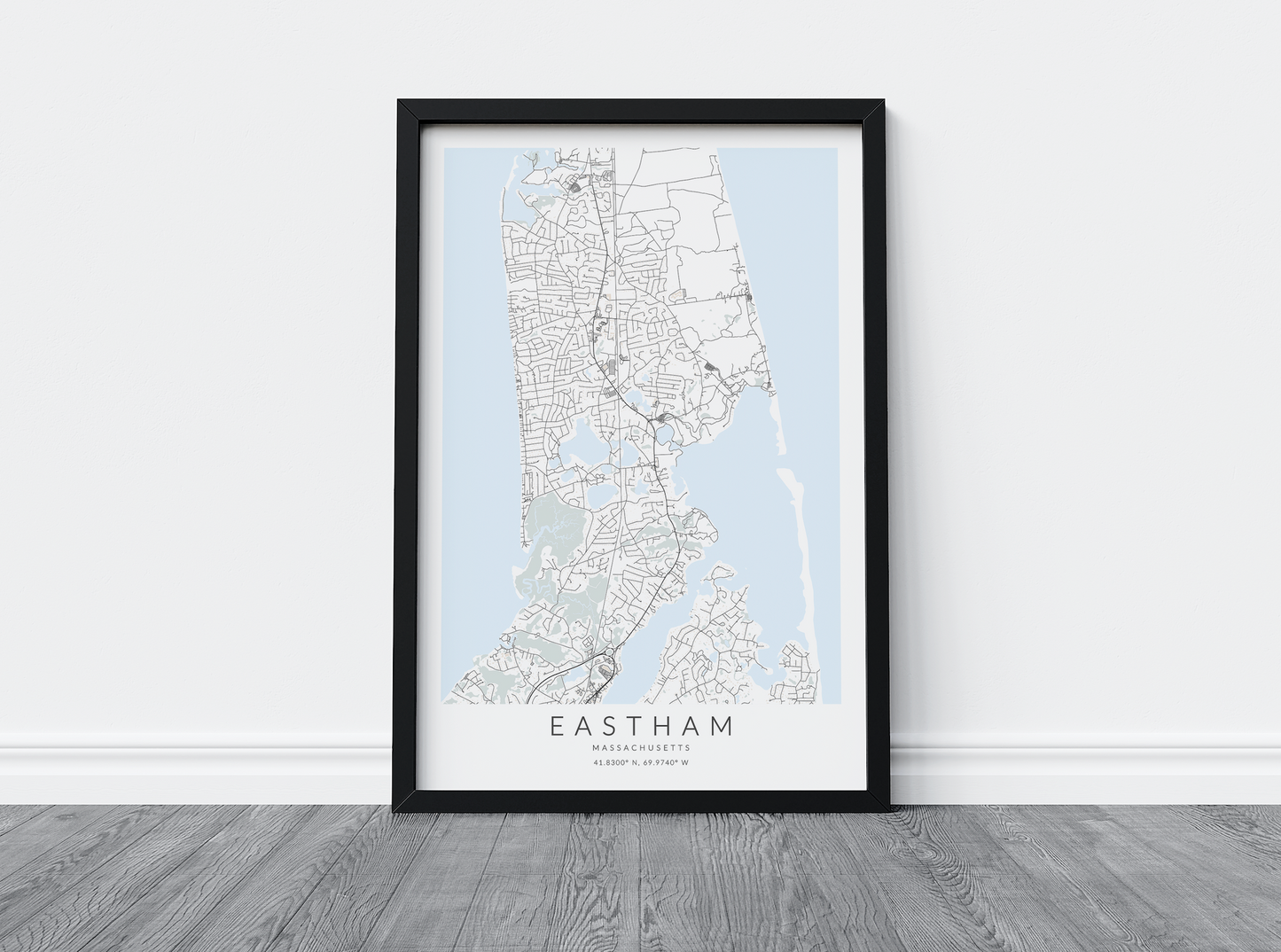 Eastham Map Print