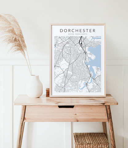 Dorchester Map Print