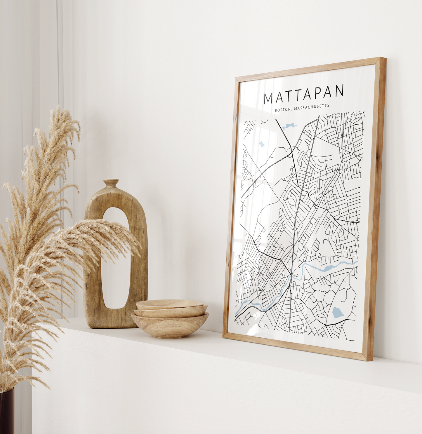 Mattapan Map Print