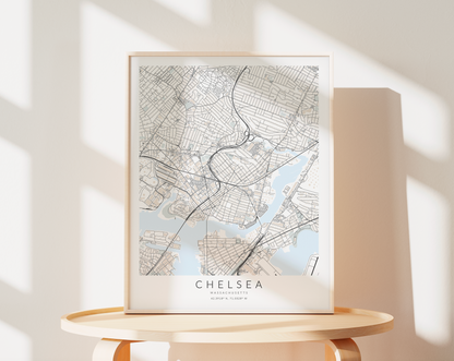 Chelsea Map Print