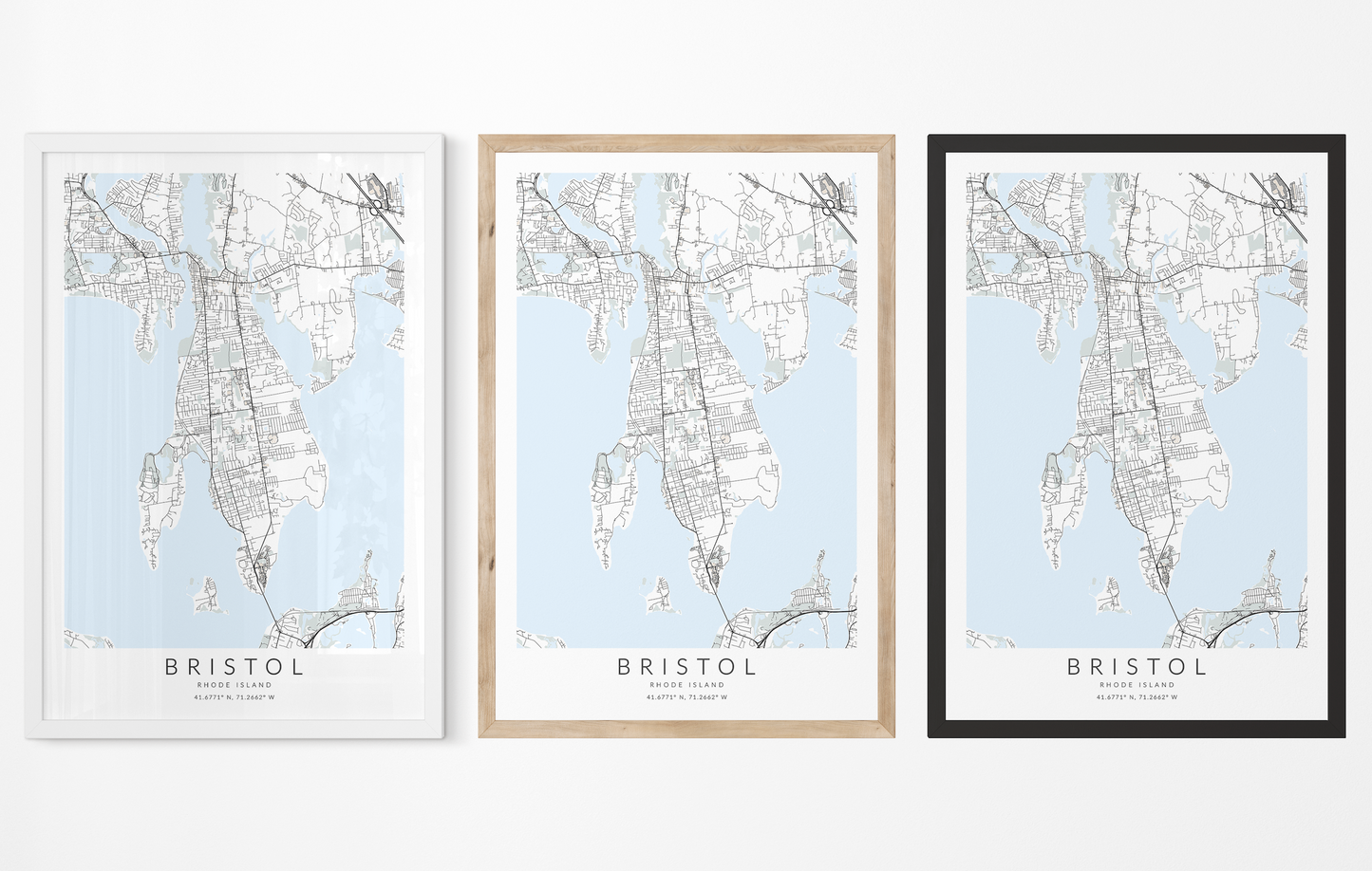 Bristol Map Print