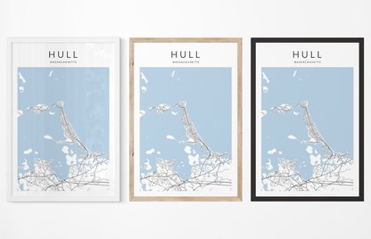 Hull Map Print