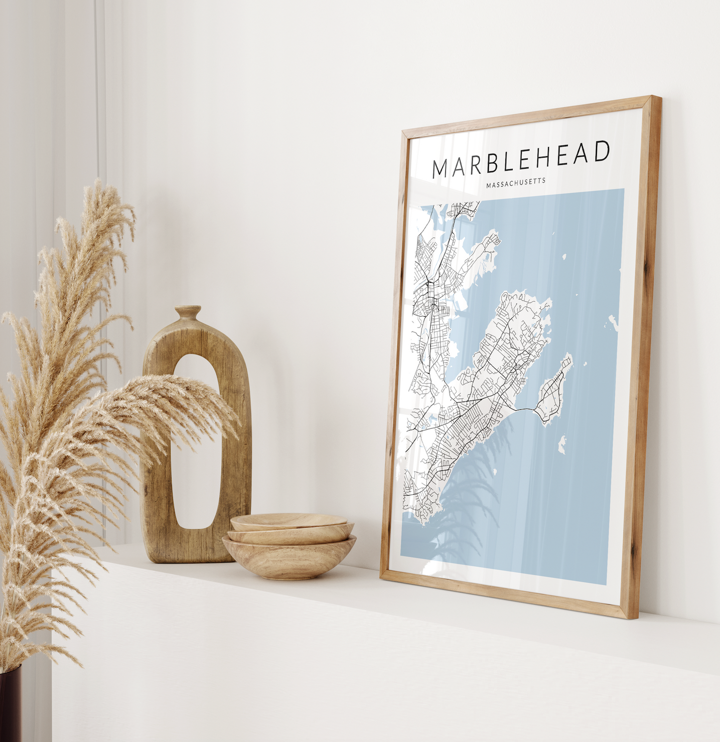Marblehead Map Print