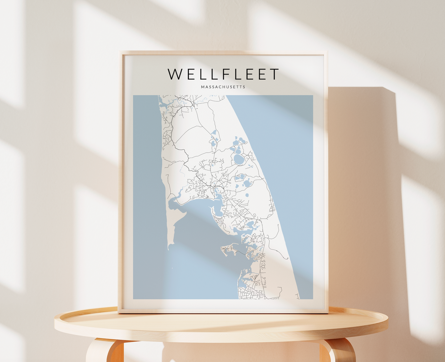 Wellfleet Map Print