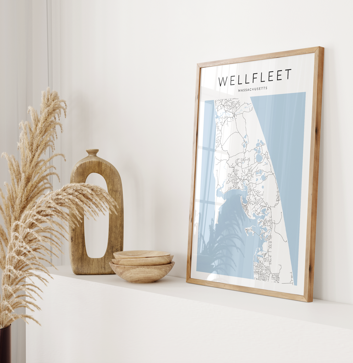 Wellfleet Map Print