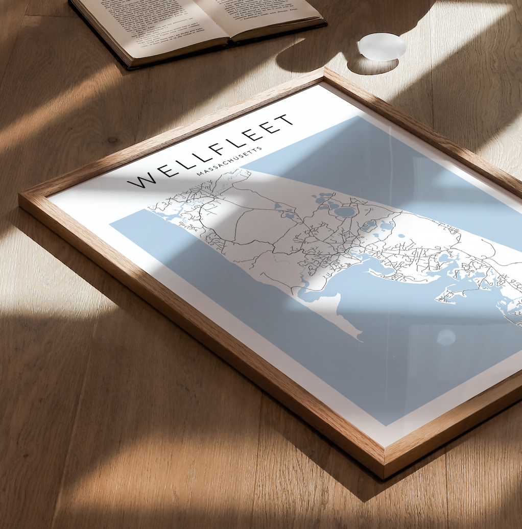 Wellfleet Map Print