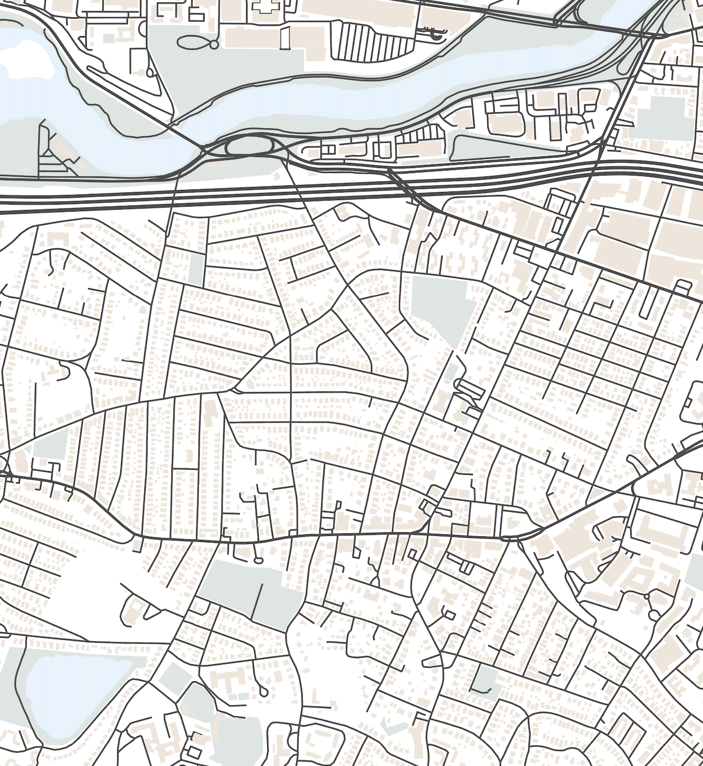 Brighton Map Print