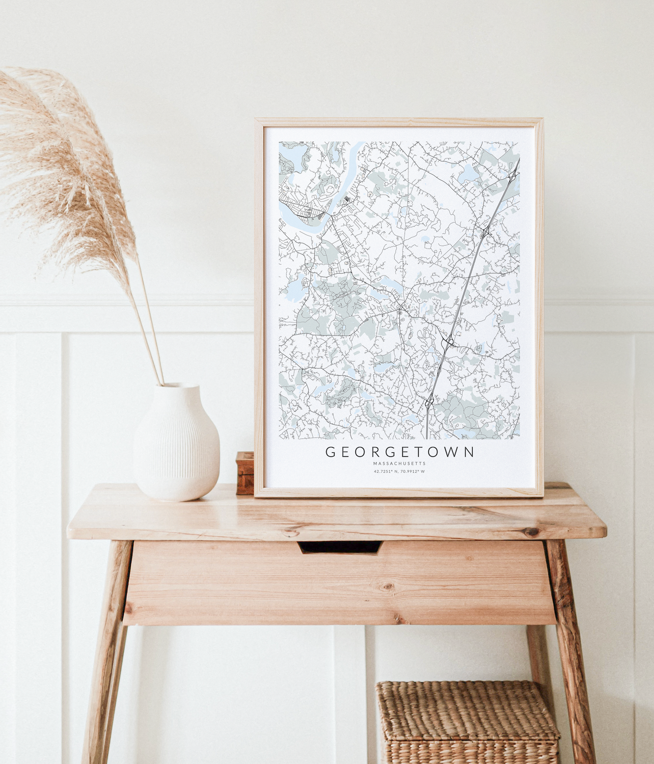 Georgetown Map Print