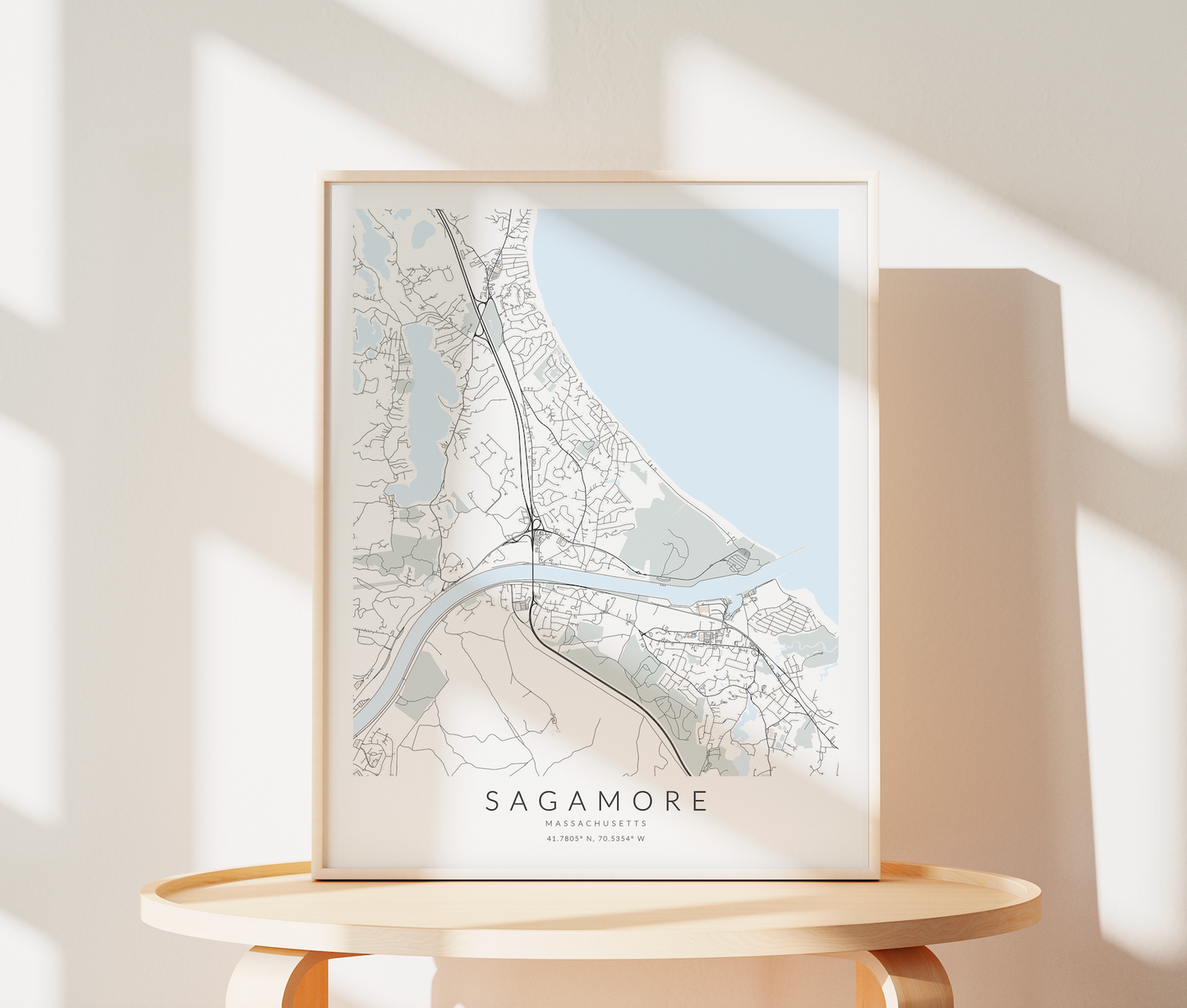 Sagamore Map Print