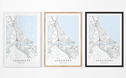 Sagamore Map Print