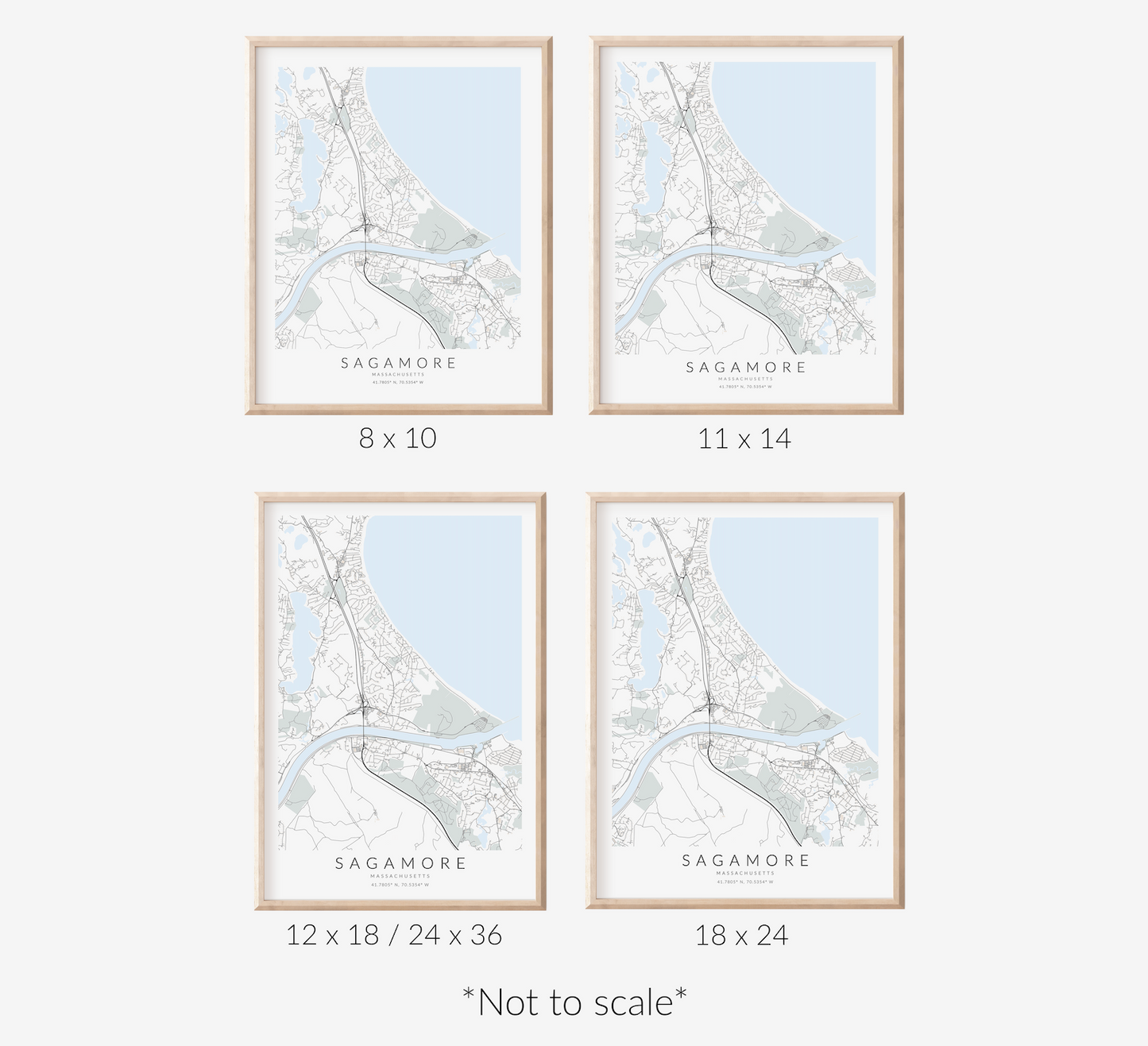 Sagamore Map Print