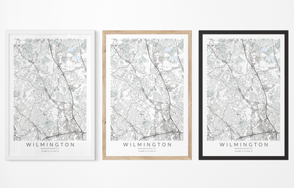 Wilmington Map Print