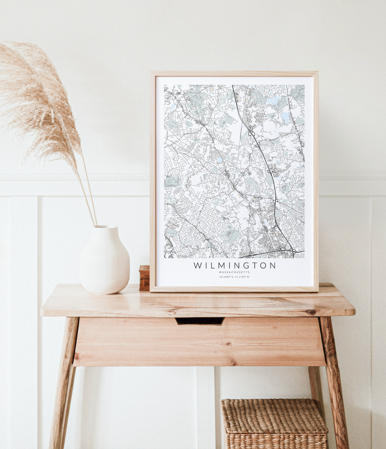 Wilmington Map Print