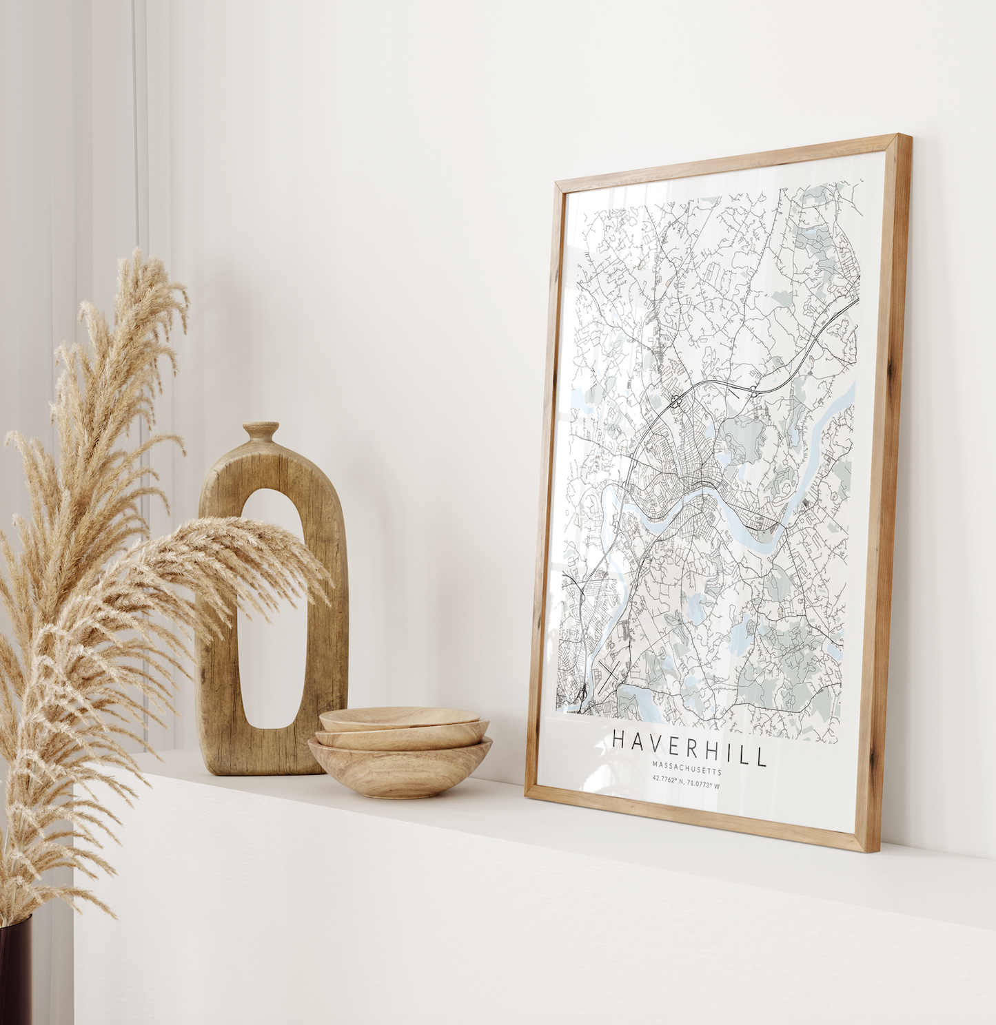 Haverhill Map Print