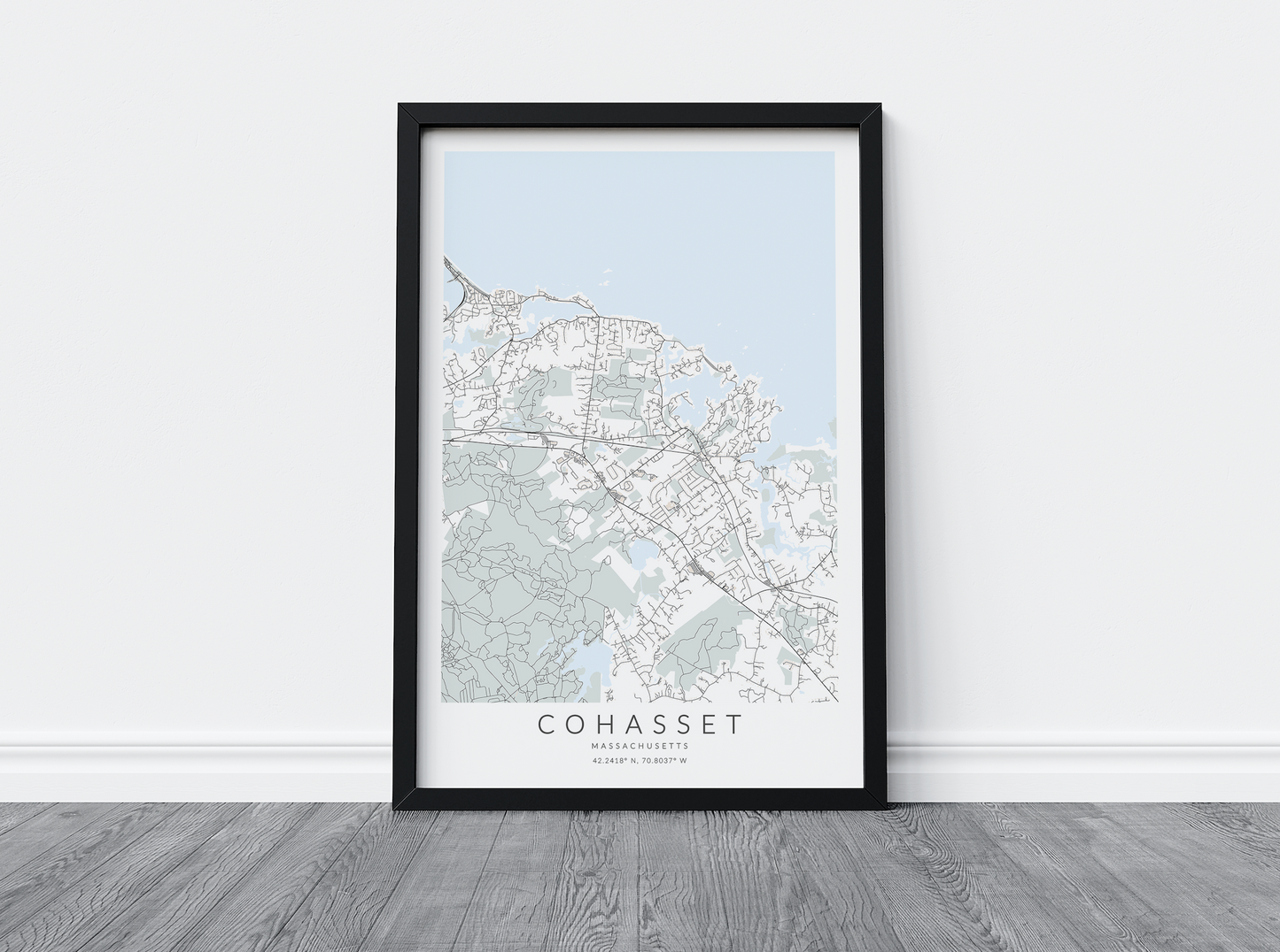 Cohasset Map Print