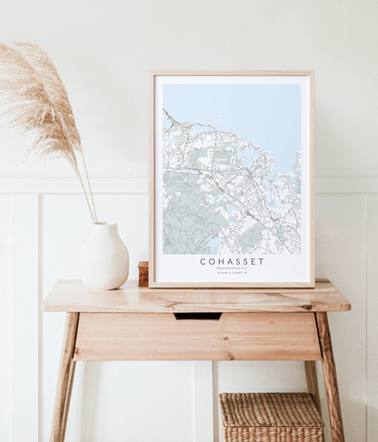 Cohasset Map Print